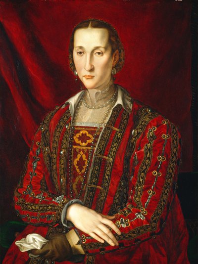 Eleonora di Toledo, ca. 1560 door Agnolo Bronzino