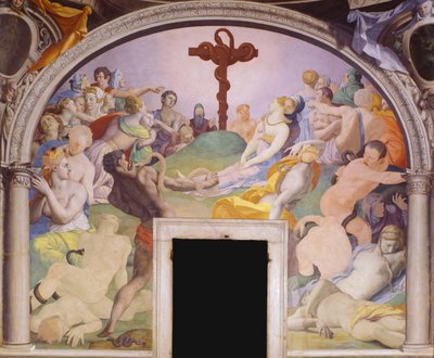 De Koperen Slang door Agnolo Bronzino