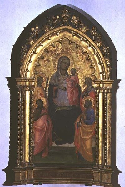 Madonna van Nederigheid door Agnolo Gaddi