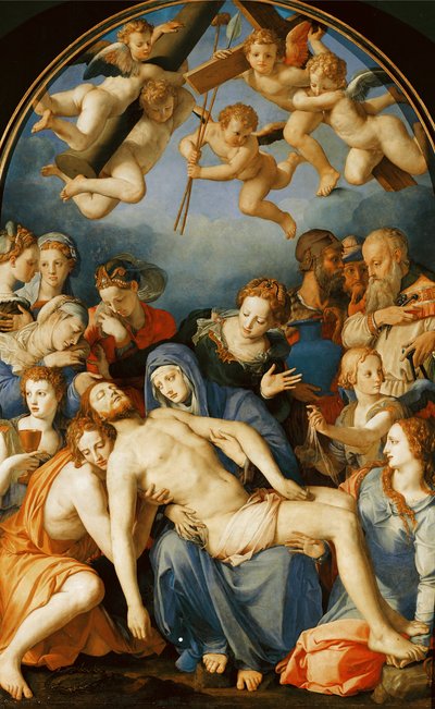 Kruisafneming door Agnolo Bronzino