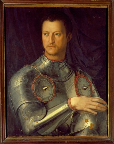 Portret van Cosimo I (1519-74) de Medici door Agnolo Bronzino