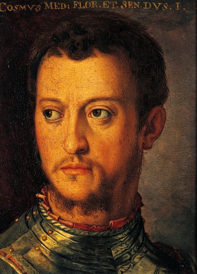Portret van Cosimo I de Medici door Agnolo Bronzino