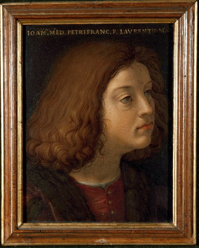 Portret van Lorenzo di Pierfrancesco de