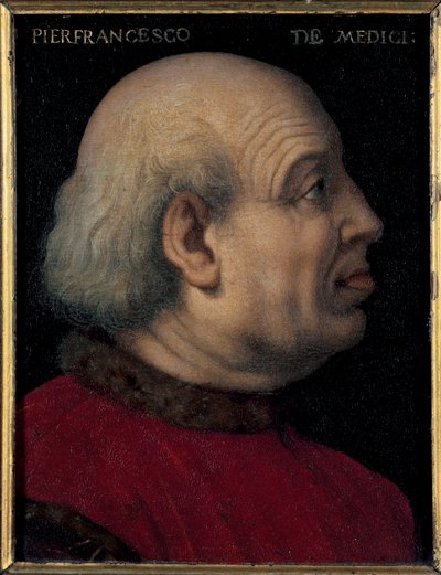 Portret van Pierfrancesco di Lorenzo de