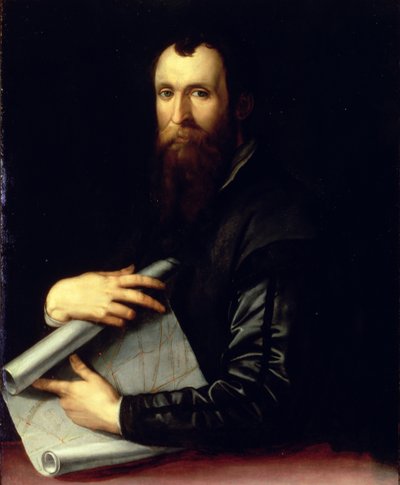 Portret van de ingenieur Luca Martini door Agnolo Bronzino