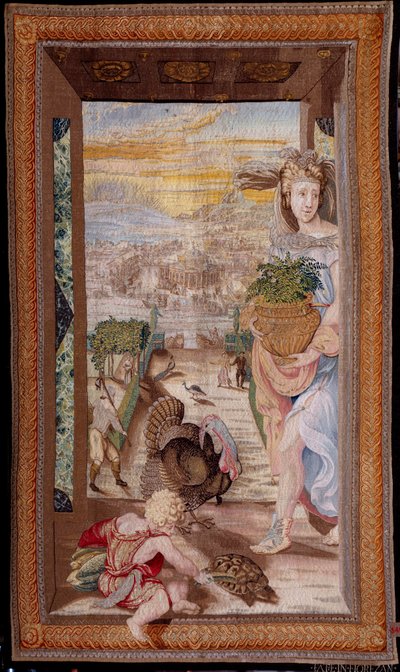 De lente door Agnolo Bronzino