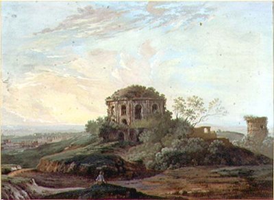Tempel van Tosse, Tivoli door Agostino Aglio