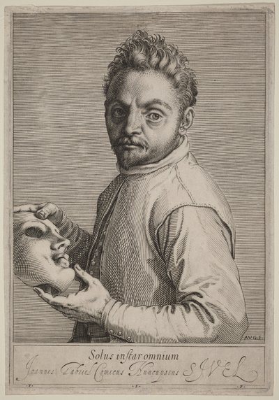  door Agostino Carracci