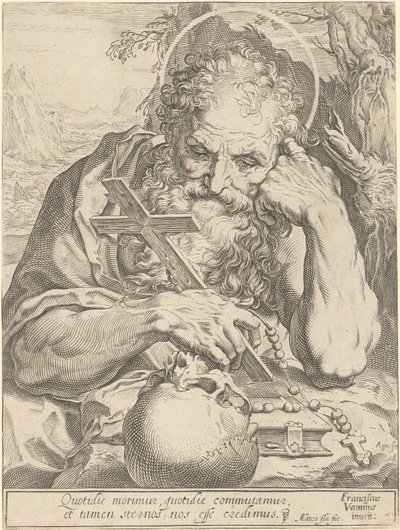  door Agostino Carracci
