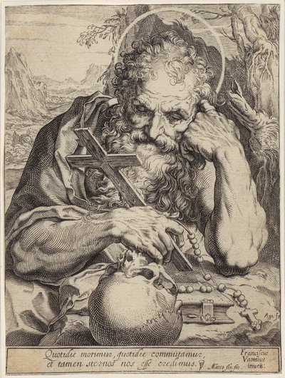 door Agostino Carracci