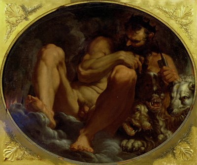 Pluto door Agostino Carracci