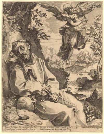  door Agostino Carracci