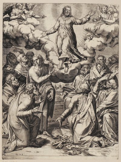  door Agostino Carracci