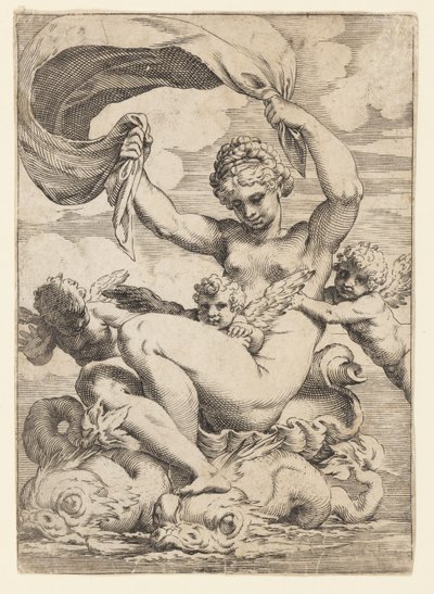Venus (of Galatea) en Cupido