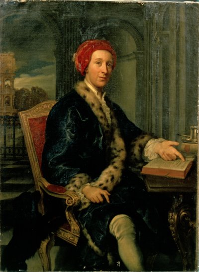 Portret van kolonel Grey door Agostino Masucci