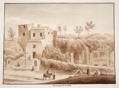 Hermitage van Madonna della Stella, 1833 door Agostino Tofanelli