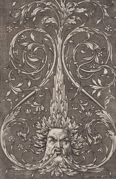 Sierpaneel door Agostino Veneziano
