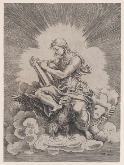 Sint Jan door Agostino Veneziano