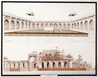 Secundra, c. 1815 door Agra School