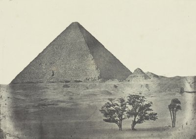 Piramide van Cheops, Midden-Egypte door Aimé Rochas
