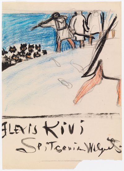 Ohne Titel door Akseli Gallen-Kallela