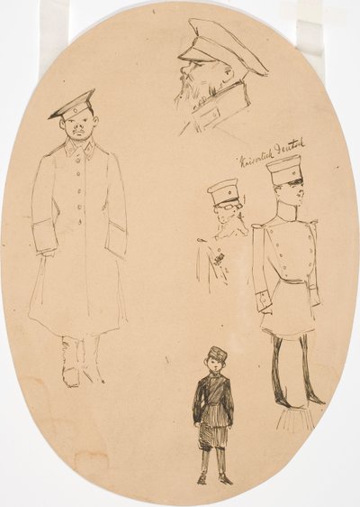 Zonder titel door Akseli Gallen-Kallela