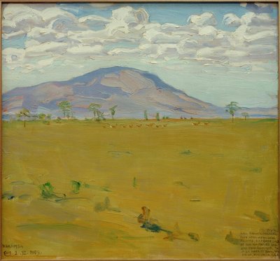 Mount Kenya - Wakamba Vlakte door Akseli Valdemar Gallen Kallela