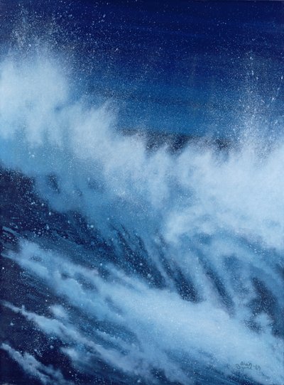 Grote Golven Breken, 1989 door Alan Byrne
