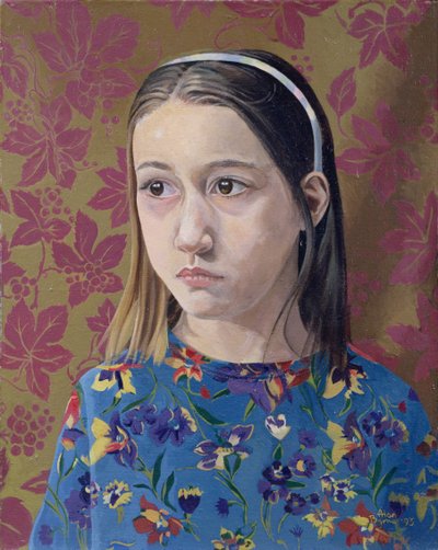 Schilderij van een Jong Meisje, 1993 door Alan Byrne