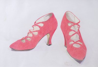 Roze Schoenen door Alan Byrne