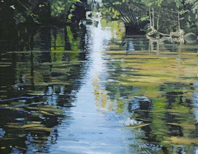 Schitterende Rivier, 2003 door Alan Byrne