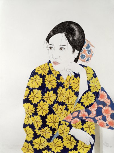 Gele Kimono door Alan Byrne