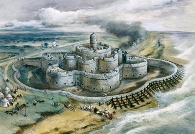 Deal Castle, 1540, ca. 1960s door Alan Ernest Sorrell