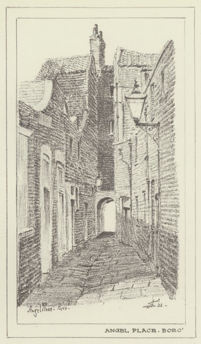 Angel Place, Borough door Alan Stapleton