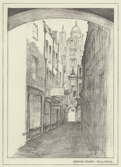 Crown Court, Pall Mall door Alan Stapleton