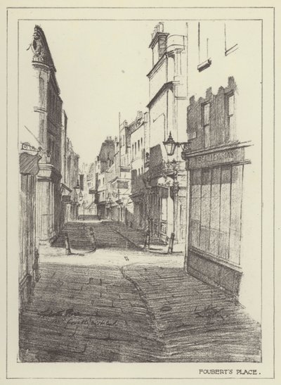 Fouberts Place door Alan Stapleton