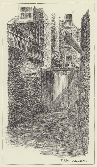 Ram Alley door Alan Stapleton