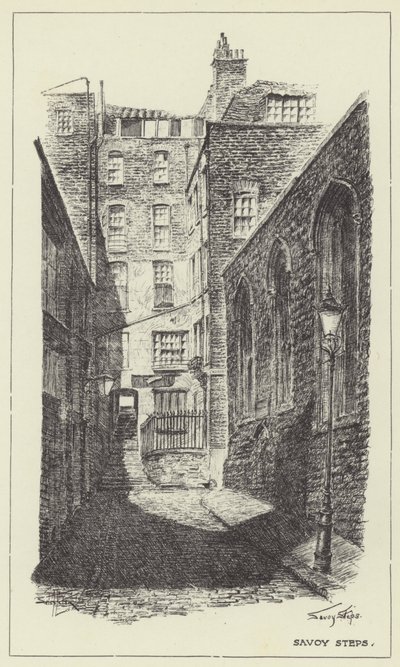 Savoy Trappen door Alan Stapleton