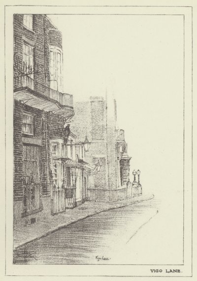 Vigo Lane door Alan Stapleton