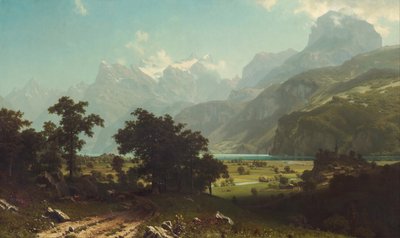 Meer van Luzern door Albert Bierstadt