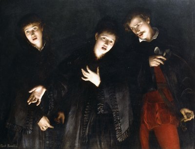 Drie Zangers door Albert Alexander Paul Rouffio