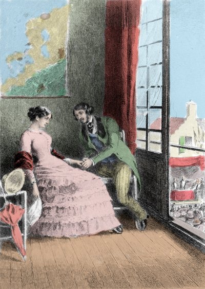 Illustratie van de roman 