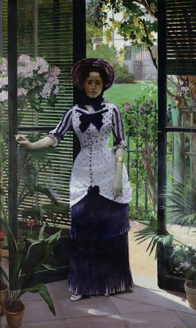 In de kas door Albert Bartholomé