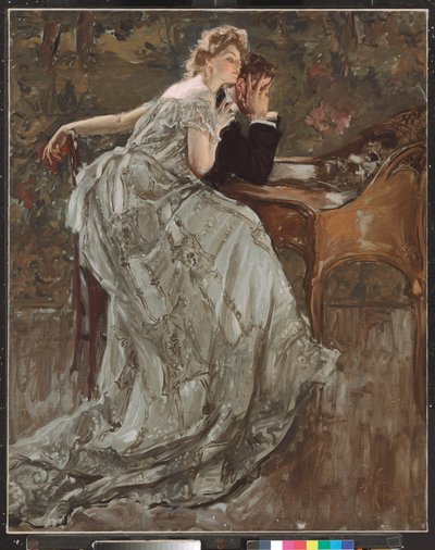 Waar Heb Ik de Kaartjes Gelaten?, 1906 door Albert Beck Wenzell