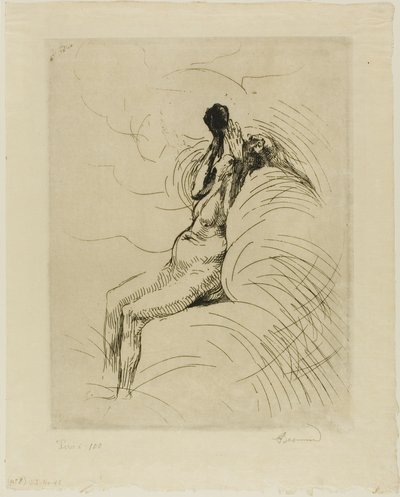 Apotheose, plaat twaalf van Woman door Albert Besnard