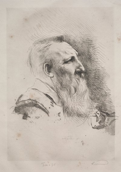 Auguste Rodin, 1900 door Paul Albert Besnard