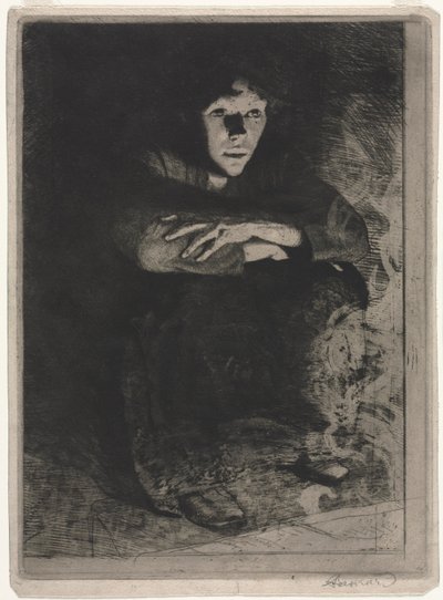In de as door Paul Albert Besnard