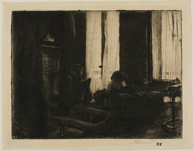 Intimiteit door Albert Besnard