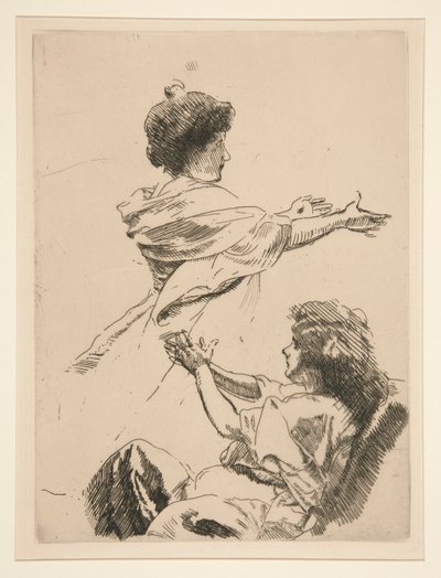 L door Albert Besnard