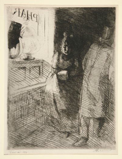 De Prostitutie door Albert Besnard